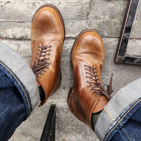 Julian Boots Madison in Horween Bourbon Shell Cordovan