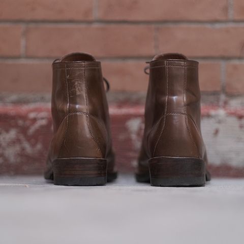 Julian Boots Madison in Horween Bourbon Shell Cordovan