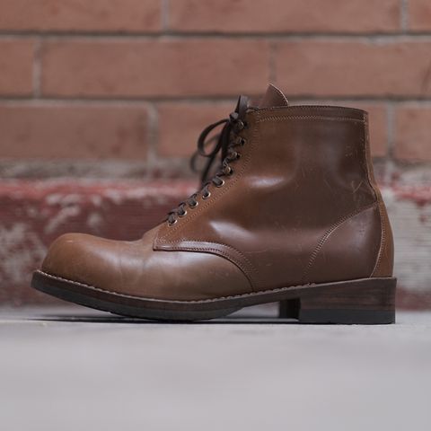 Julian Boots Madison in Horween Bourbon Shell Cordovan