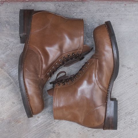 Julian Boots Madison in Horween Bourbon Shell Cordovan