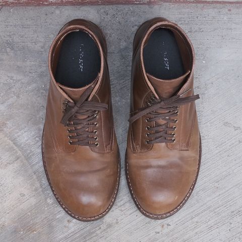 Julian Boots Madison in Horween Bourbon Shell Cordovan