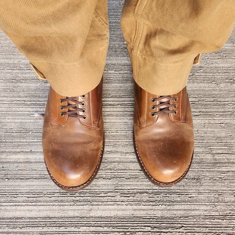 Julian Boots Madison in Horween Bourbon Shell Cordovan