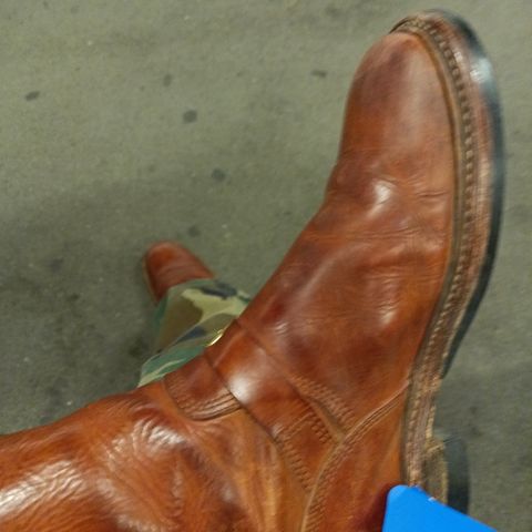 John Lofgren Wabash Engineer Boots in Badalassi Carlo Cognac Minerva