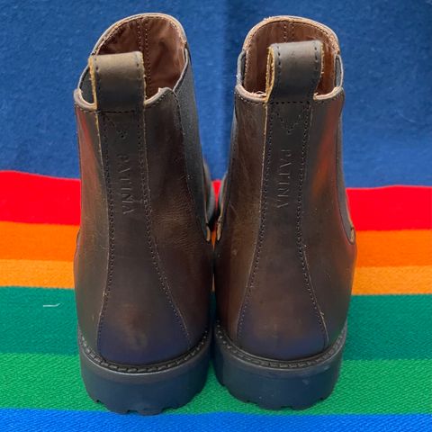 Patina Welted Chelsea Boot in Canyon Full Grain