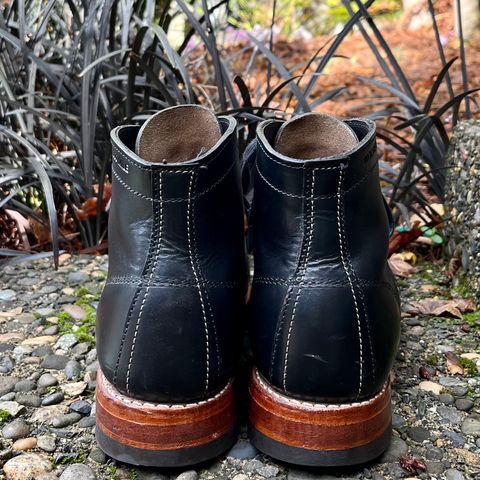 Wolverine 1000 Mile Cap-Toe Boot in Horween Black Chromexcel