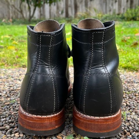 Wolverine 1000 Mile Cap-Toe Boot in Horween Black Chromexcel