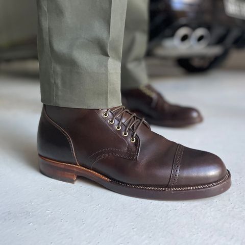 Viberg Service Boot BCT in Gallun Caper Viking Calf