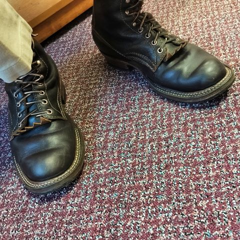 White's Custom Model in Horween Dark Brown Waxed Flesh & Seidel Brown Dress