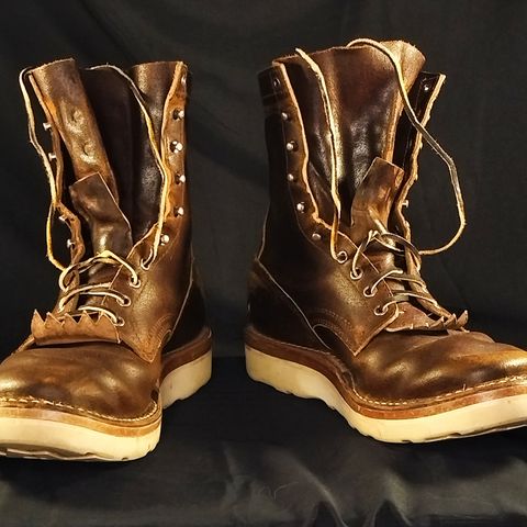 White's Smokejumper in Horween Cinnamon Waxed Flesh