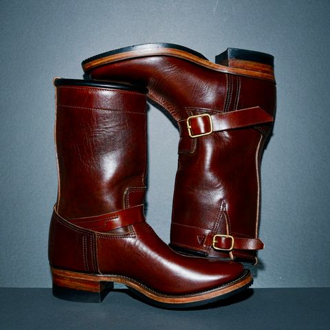 KREOSOTE PaRLOR SkAR in Wickett & Craig Russet Harness with Kustom Color Treatment