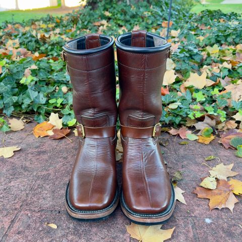 KREOSOTE PaRLOR SkAR in Wickett & Craig Russet Harness with Kustom Color Treatment