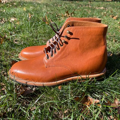 Grant Stone Edward Boot in Incas Rust Kangaroo