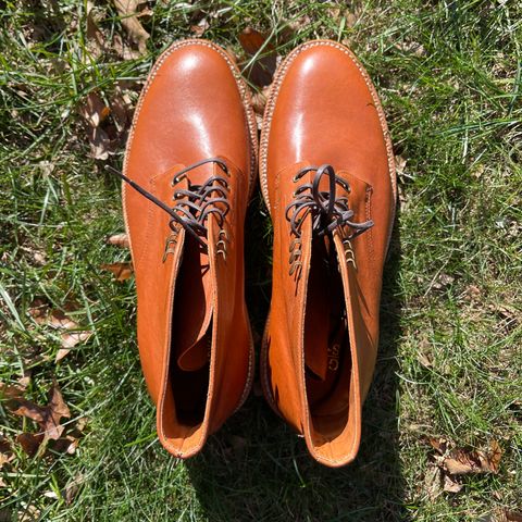 Grant Stone Edward Boot in Incas Rust Kangaroo