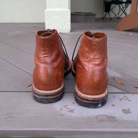 Grant Stone Edward Boot in Incas Rust Kangaroo