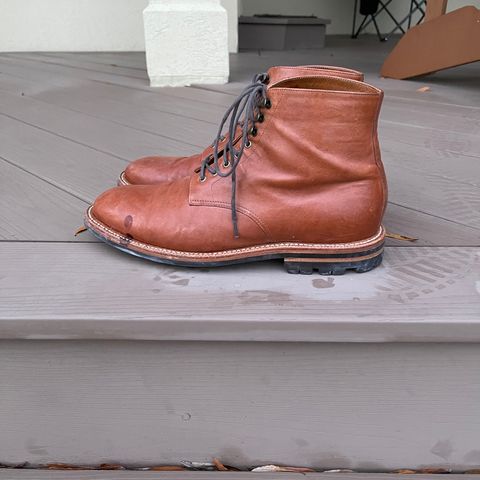 Grant Stone Edward Boot in Incas Rust Kangaroo