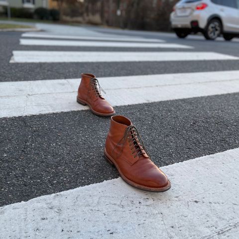 Grant Stone Edward Boot in Incas Rust Kangaroo