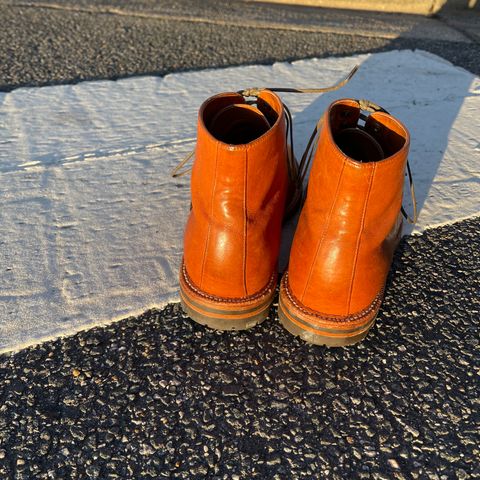 Grant Stone Edward Boot in Incas Rust Kangaroo