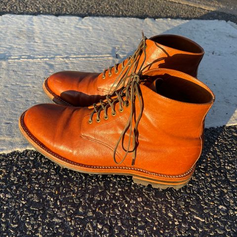 Grant Stone Edward Boot in Incas Rust Kangaroo
