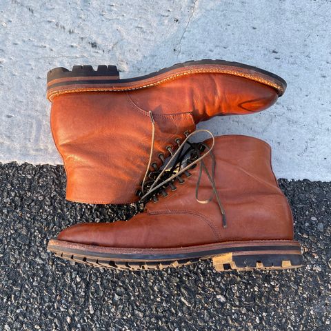 Grant Stone Edward Boot in Incas Rust Kangaroo