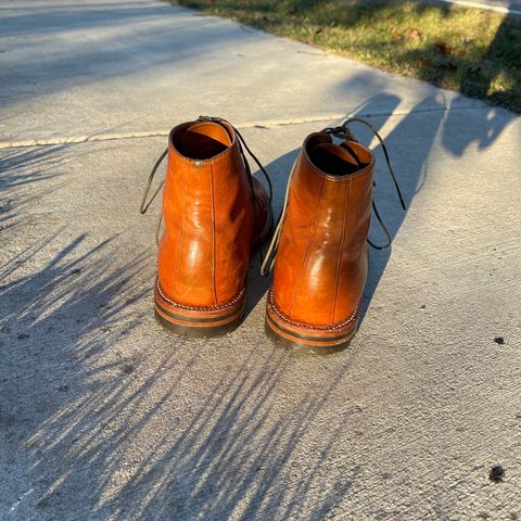 Grant Stone Edward Boot in Incas Rust Kangaroo