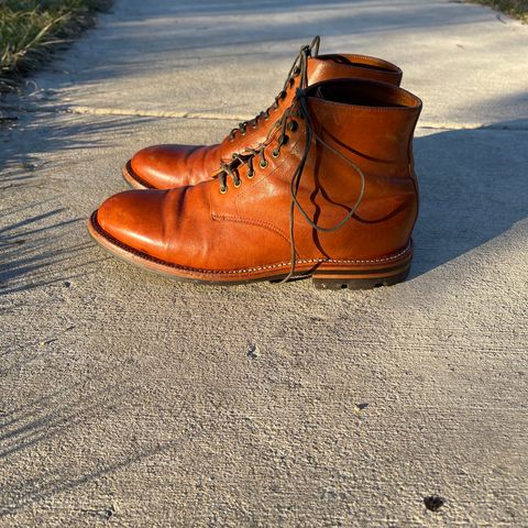 Grant Stone Edward Boot in Incas Rust Kangaroo