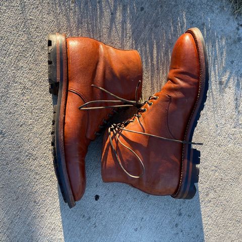 Grant Stone Edward Boot in Incas Rust Kangaroo