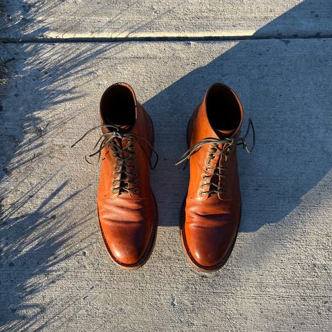 Grant Stone Edward Boot in Incas Rust Kangaroo