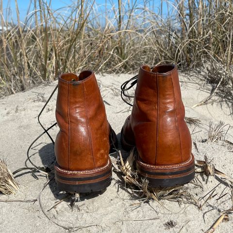 Grant Stone Edward Boot in Incas Rust Kangaroo
