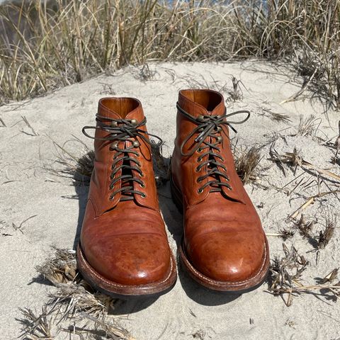 Grant Stone Edward Boot in Incas Rust Kangaroo