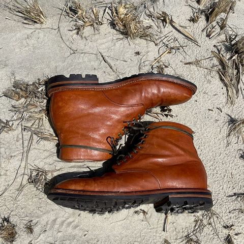 Grant Stone Edward Boot in Incas Rust Kangaroo