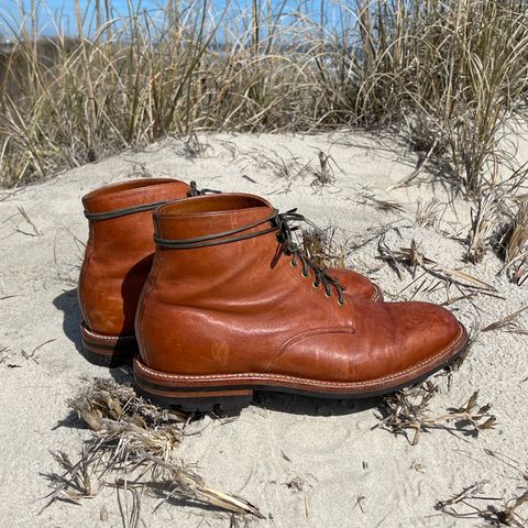 Grant Stone Edward Boot in Incas Rust Kangaroo