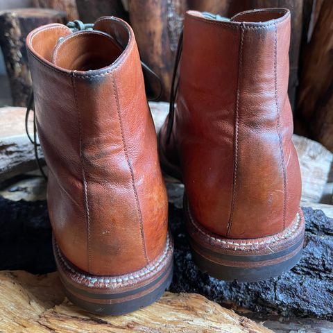 Grant Stone Edward Boot in Incas Rust Kangaroo
