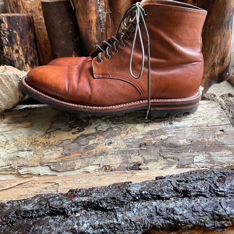 Grant Stone Edward Boot in Incas Rust Kangaroo