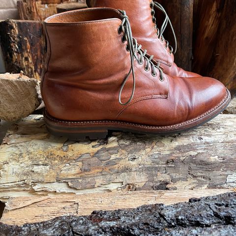 Grant Stone Edward Boot in Incas Rust Kangaroo