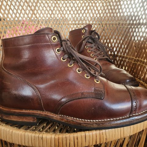 View photo of Viberg Service Boot PCT in Horween Crust Chromexcel