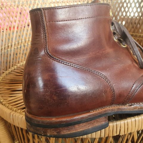 View photo of Viberg Service Boot PCT in Horween Crust Chromexcel