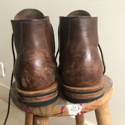 Viberg Service Boot PCT in Horween Crust Chromexcel