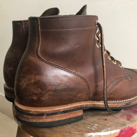 Viberg Service Boot PCT in Horween Crust Chromexcel
