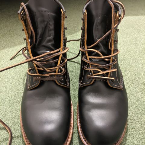 Red Wing Beckman Flatbox in S.B. Foot Black Klondike