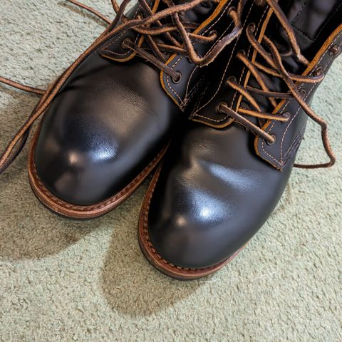Red Wing Beckman Flatbox in S.B. Foot Black Klondike