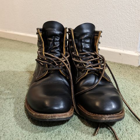 Red Wing Beckman Flatbox in S.B. Foot Black Klondike
