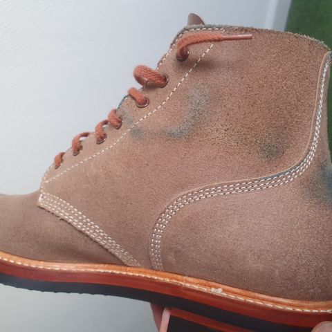 View photo of John Lofgren M-43 Service Shoes in Horween Natural Chromexcel Roughout