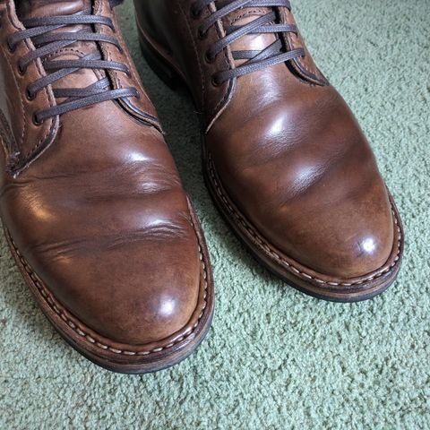 View photo of White's Stevens (Plain Toe) in Horween Natural Chromexcel