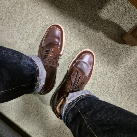 View photo of Alden Indy Boot in Horween Brown Chromexcel