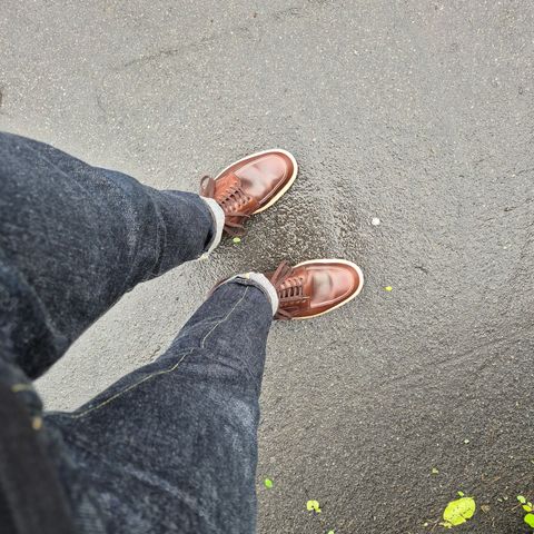 View photo of Alden Indy Boot in Horween Brown Chromexcel