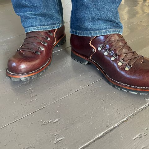 Renav HKB - 2415 in Shinki Burgundy Oiled Horsebutt