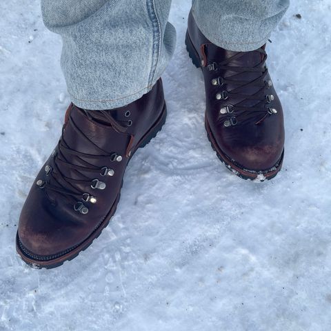 Renav HKB - 2415 in Shinki Burgundy Oiled Horsebutt