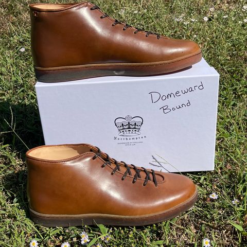 Crown Northampton Everdon in Horween Bourbon Shell Cordovan