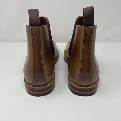 Grant Stone Chelsea Boot in Horween Natural Chromexcel