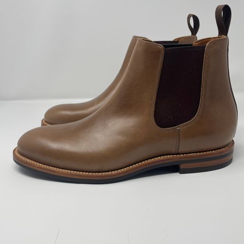 Grant Stone Chelsea Boot in Horween Natural Chromexcel
